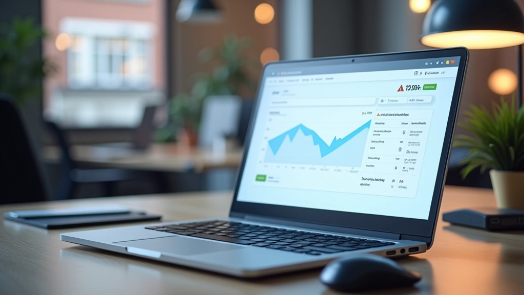 Google Analytics dashboard op computer scherm met lokale SEO statistieken zichtbaar